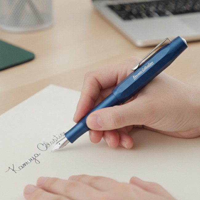 ▷ PLUMA KAWECO SPORT CLASICA TOMAYA AZUL | Taine - Imagen 2