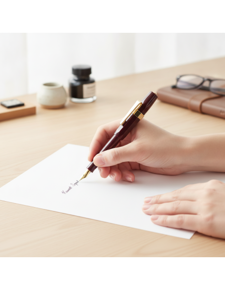▷ PLUMA KAWECO SPORT BURDEOS ESPECIAL +CLIP | Taine - Imagen 2