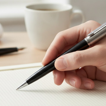 ▷ BOLÍGRAFO PARKER T,.AZUL RETRÁCTIL JOTTER ORIGINALS C.NEGRO | Taine - Imagen 2