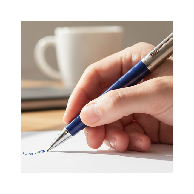 ▷ BOLÍGRAFO PARKER T, AZUL RETRÁCTIL JOTTER ORIGINAL CUERPO AZUL OS,. | Taine - Imagen 2