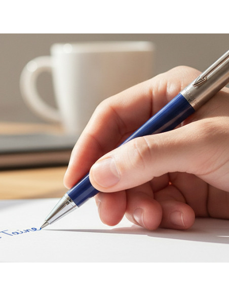 ▷ BOLÍGRAFO PARKER T, AZUL RETRÁCTIL JOTTER ORIGINAL CUERPO AZUL OS,. | Taine - Imagen 2