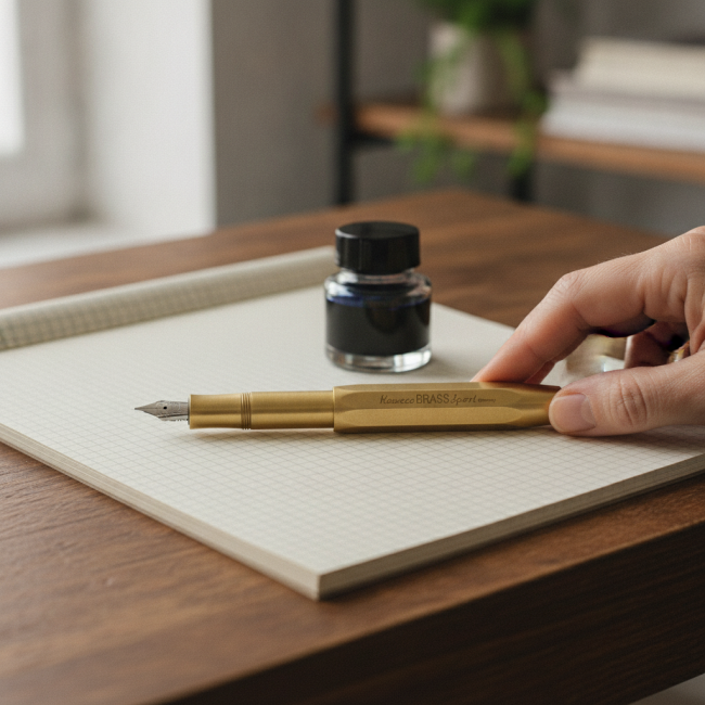 ▷ PLUMA KAWECO BRASS LATON | Taine - Imagen 2
