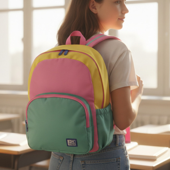 ▷ MOCHILA REVERSIBLE OXFCOL RPET BUBBLEGUM | Taine - Imagen 2