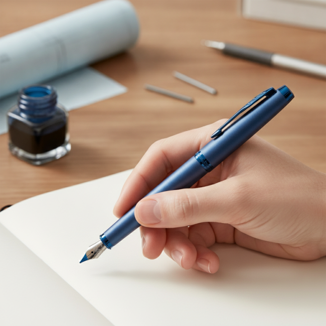 ▷ PLUMA PARKER IM MONO AZUL | Taine - Imagen 2