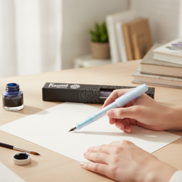 ▷ PLUMA KAWECO PERKEO COLLECTION PERLA IRISDISCENTE | Taine - Imagen 2
