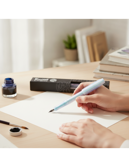 ▷ PLUMA KAWECO PERKEO COLLECTION PERLA IRISDISCENTE | Taine - Imagen 2