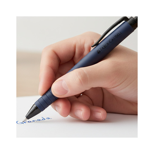 ▷ BOLIGRAFO FABER CASTELL POLYBALL AZ MARINO LEO EDITION | Taine - Imagen 2