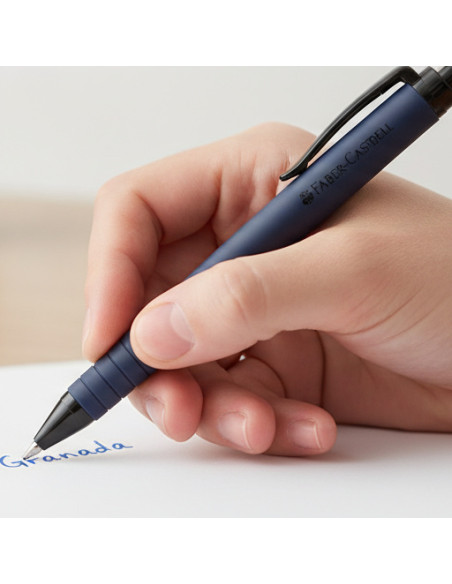 ▷ BOLIGRAFO FABER CASTELL POLYBALL AZ MARINO LEO EDITION | Taine - Imagen 2