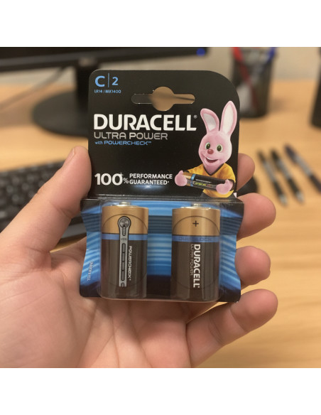 ▷ PILAS DURACELL PLUS C (LR14) BLISTER 2 UDS | Taine - Imagen 2