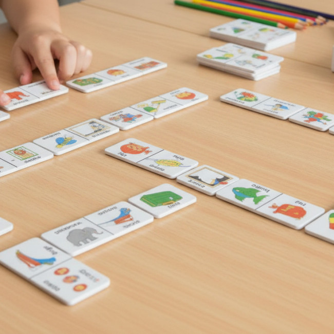 ▷ DOMINO HENBEA DE OPUESTOS +5 AÑOS | Taine - Imagen 2