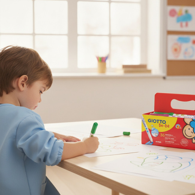 ▷ ROTULADORES GIOTTO 36 UDS COLORES SCHOOLPACK.BE-BE | Taine - Imagen 2