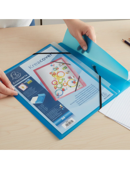▷ CLASIFICADOR EXACOMPTA PERSONALIZABLE PP 8 DEPARTAMENTOS A4 COLORES SURTIDOS | Taine - Imagen 2