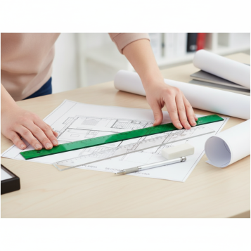 ▷ REGLA TAINE FAIBO 50CMS VERDE | Taine - Imagen 2