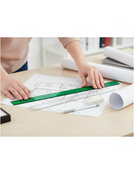 ▷ REGLA TAINE FAIBO 50CMS VERDE | Taine - Imagen 2