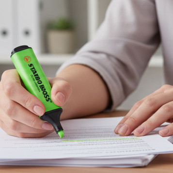 ▷ ROTULADOR STABILO BOSS 70/33 VERDE FLUORESCENTE | Taine - Imagen 2