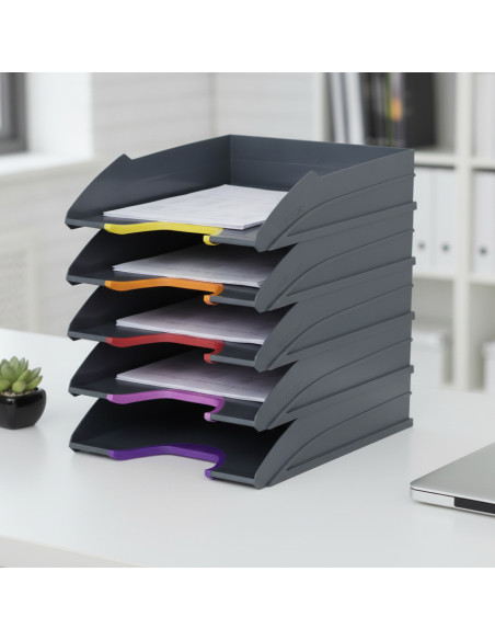 ▷ BANDEJAS DURABLE JUEGO DE 5UDS VARICOLOR® 255X55X330MM | Taine - Imagen 2