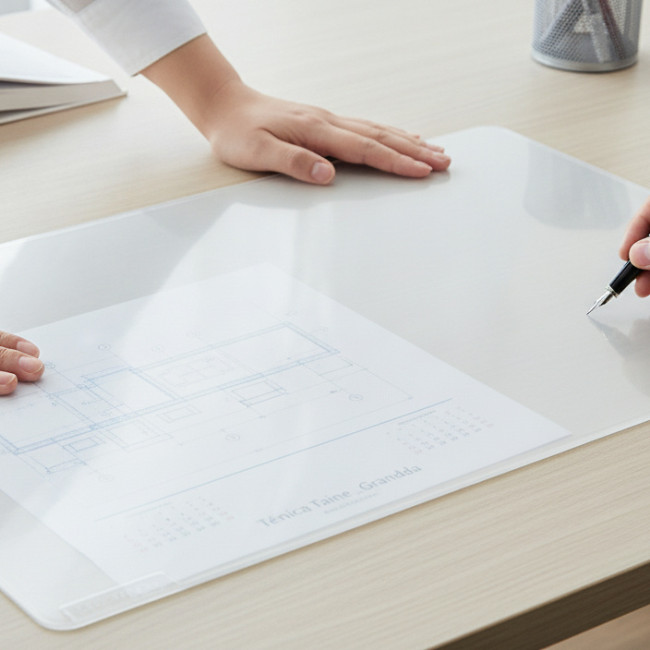 ▷ *VADE DURABLE TRANSPARENTE ANTIDESLIZANTE 40X53 CM DURABLE | Taine - Imagen 2