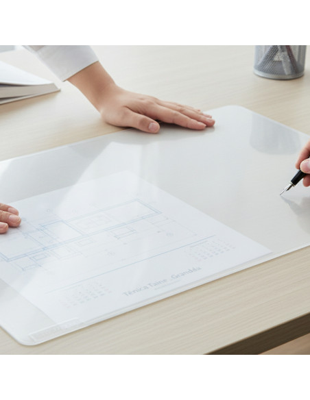 ▷ *VADE DURABLE TRANSPARENTE ANTIDESLIZANTE 40X53 CM DURABLE | Taine - Imagen 2
