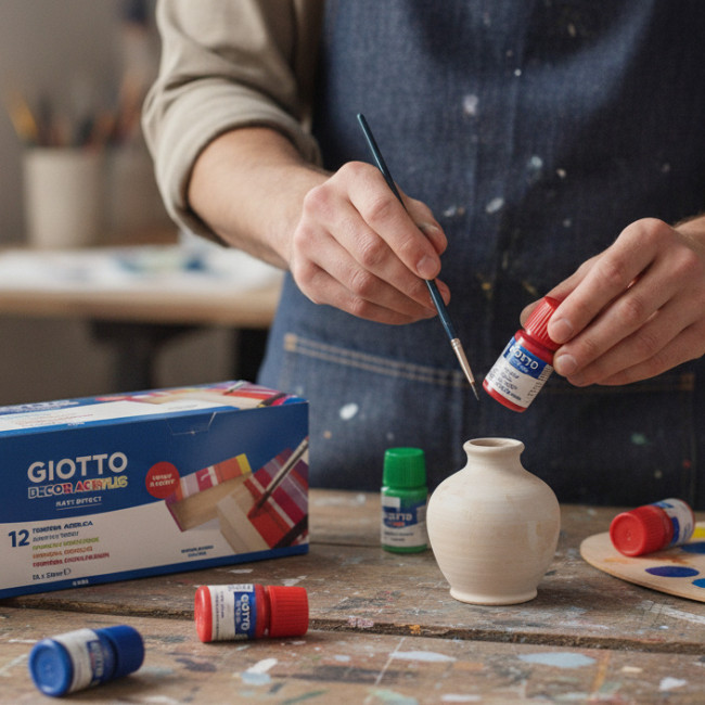 ▷ TEMPERA DECOR ACRYLIC GIOTTO 25 ML EST. 12 UDS | Taine - Imagen 2