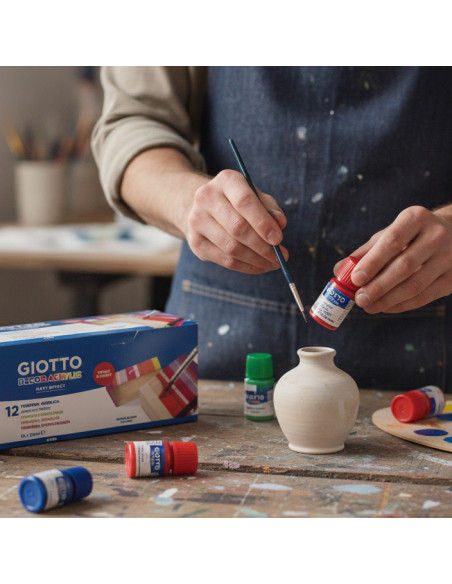 ▷ TEMPERA DECOR ACRYLIC GIOTTO 25 ML EST. 12 UDS | Taine - Imagen 2