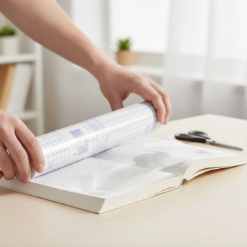 ▷ FORRO SADIPAL LIBRO ADHESIVO REMOVIBLE 100 MICRAS 0,50X3M | Taine - Imagen 2