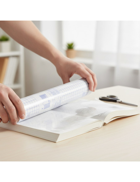 ▷ FORRO SADIPAL LIBRO ADHESIVO REMOVIBLE 100 MICRAS 0,50X3M | Taine - Imagen 2