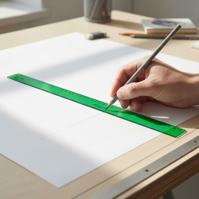 ▷ REGLA FABERCASTELL 40CM GRADUADA VERDE | Taine - Imagen 2