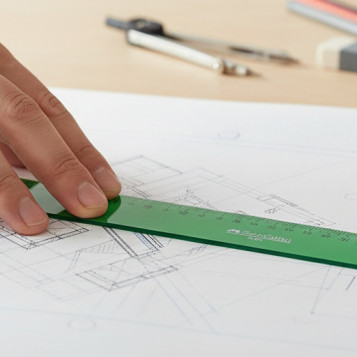 ▷ REGLA FABER CASTELL 50CM VERDE | Taine - Imagen 2