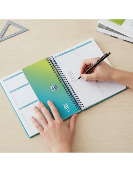▷ AGENDA ESCOLAR 26-27 8º OXFGRADIENT DP TE 12X18 | Taine - Imagen 4