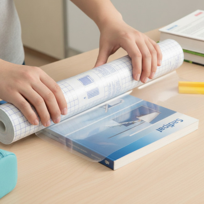 ▷ FORRO SADIPAL LIBRO ADHESIVO REMOVIBLE 80 MICRAS 0,50X20M | Taine - Imagen 3