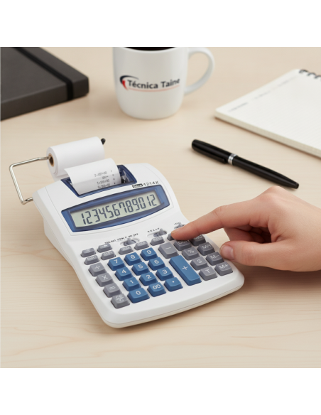 ▷ CALCULADORA IBICO IMPRESORA 12 DIG 1214X | Taine - Imagen 2
