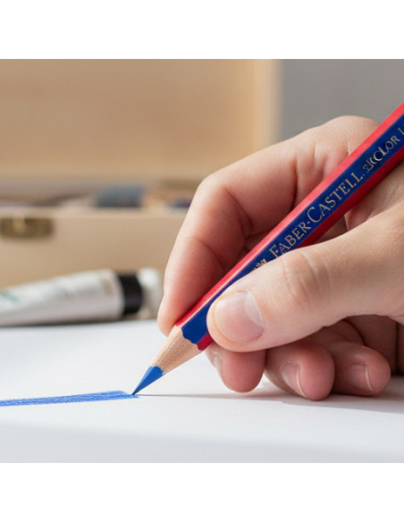 ▷ LAPIZ FABER CASTELL 2160 ECOLAPIZ BICOLOR JANUS | Taine - Imagen 2