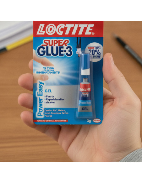 ▷ PEGAMENTO LOCTITE SUPER GLUE-3 POWER EASY 3GR | Taine - Imagen 2