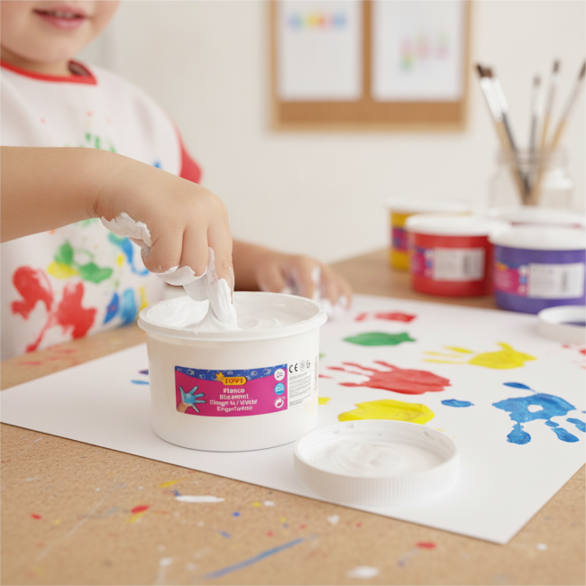 ▷ PINTURA JOVI BLANCO DE DEDOS 500ML | Taine - Imagen 2