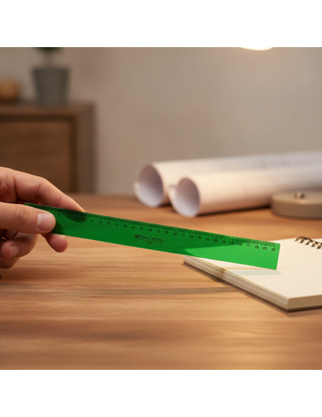 ▷ REGLA FABERCASTELL 30CM GRADUADA VERDE | Taine - Imagen 2