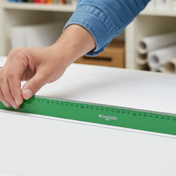 ▷ REGLA FABERCASTELL 60CM GRADUADA VERDE | Taine - Imagen 2