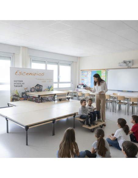 ▷ ESCENARIOS SISTEMA MODULAR TAGAR- PÁGINA TIPO PUBLICIDAD | Taine - Imagen 2