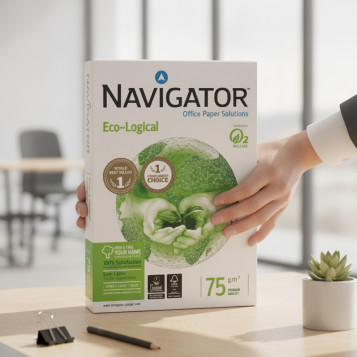 ▷ PAPEL A4 75GR NAVIGATOR ECOLOGICO 500HJ | Taine - Imagen 2