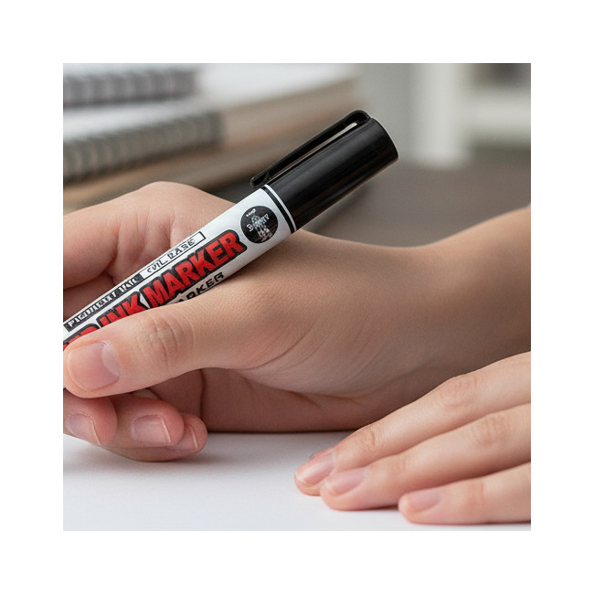 ▷ ROTULADOR UNIBALL NEGRO PERMANENTE PNA-125 | Taine - Imagen 2