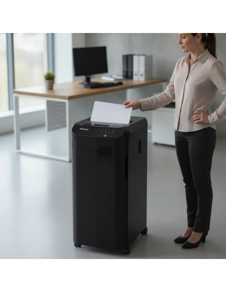 ▷ DESTRUCTORA FELLOWES AUTO-MAX 350C PARTICULAS 350HJ | Taine - Imagen 2