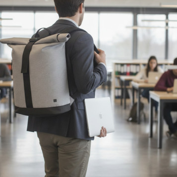 ▷ *MOCHILA FINOCAM URBAN ROLL-TOP | Taine - Imagen 2