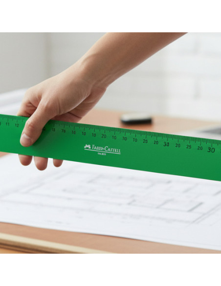▷ REGLA FABERCASTELL 100CM VERDE | Taine - Imagen 2
