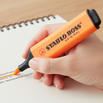 ▷ ROTULADOR ESTABILO BOSS NARANJA FLUORESCENTE 70/54 | Taine - Imagen 2