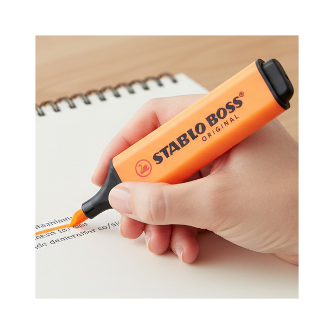 ▷ ROTULADOR ESTABILO BOSS NARANJA FLUORESCENTE 70/54 | Taine - Imagen 2
