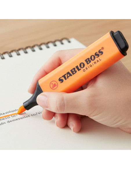 ▷ ROTULADOR ESTABILO BOSS NARANJA FLUORESCENTE 70/54 | Taine - Imagen 2