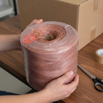 ▷ ROLLO CUERDA PLASTICO ROJO ROLLO 1200 m. | Taine - Imagen 2