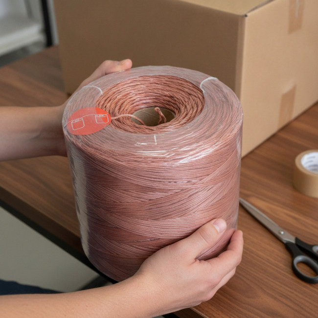 ▷ ROLLO CUERDA PLASTICO ROJO ROLLO 1200 m. | Taine - Imagen 2