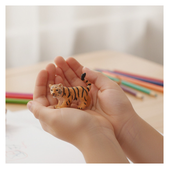 ▷ JUEGO MINILAND ANIMALES SELVA CON CRIAS 12 FIGURAS | Taine - Imagen 2