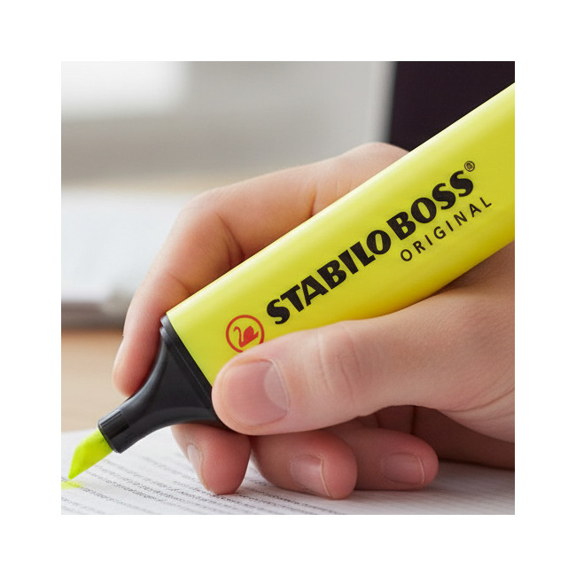 ▷ ROTULADOR STABILO BOSS 70/24 AMARILLO FLUORESCENTE | Taine - Imagen 2