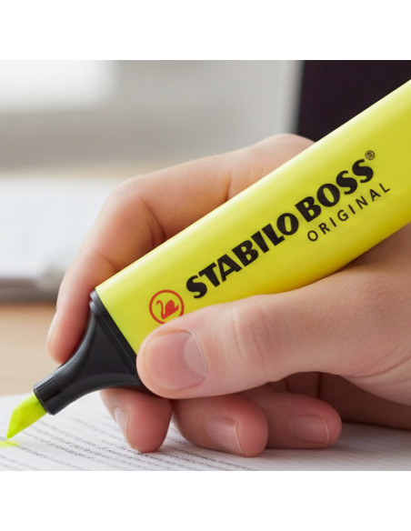 ▷ ROTULADOR STABILO BOSS 70/24 AMARILLO FLUORESCENTE | Taine - Imagen 2
